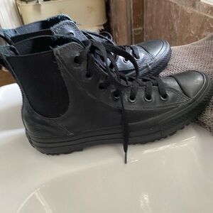 Converse Sneakers Ctas Chelsea Waterproof Boot Rubber Hi 553264C Noir (Black)